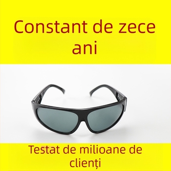 Ochelari de protecție pentru sudură, cu protecție împotriva stropilor și impact, lentilă din sticlă 0,15 mm, model HGZ-27-4, GB_14866_2006