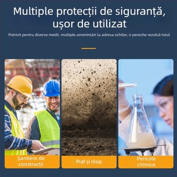 Ochelari de protecție transparenți, anti-picături, anti ceață, complet transparenți