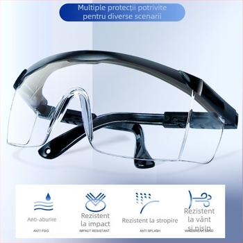 Shield SG-71003 ochelari de protecție pentru ciclism – protecție împotriva stropilor, picăturilor, prafului și vântului, lentile policarbonat