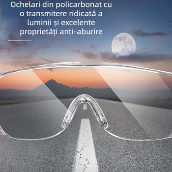 Ochelari de protecție pentru muncă - anti-splash, protecție împotriva vântului și praului, lentile transparente, seria Protecție la Locul de Muncă