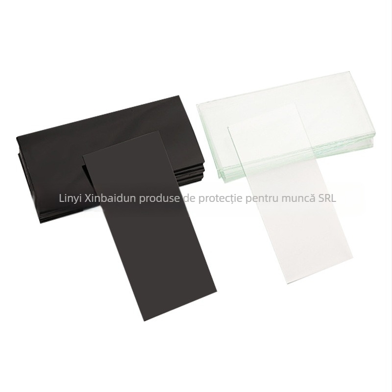 Lentilă pentru mască de sudură, sticlă, grosime 3 mm, pentru sudură, sudură cu arc argon și tăiere, protecție UV