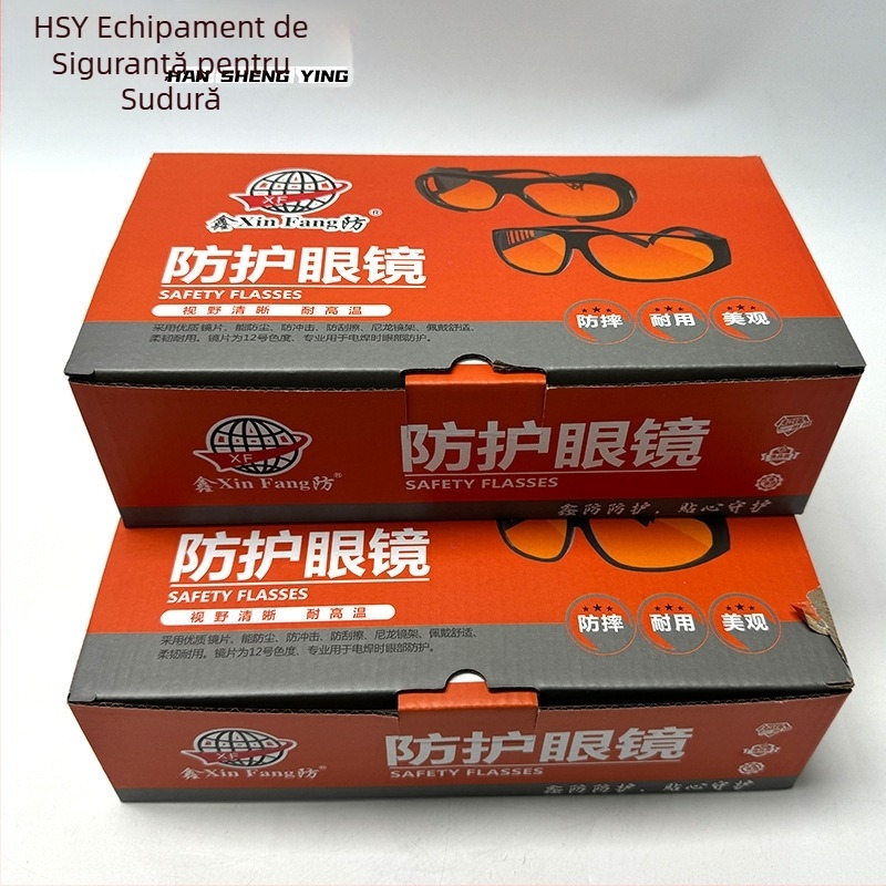Ochelari de protecţie pentru sudură, model 209, material sticlă, brand Welding Holy Ying, protecție oculară anti-radiație pentru sudori