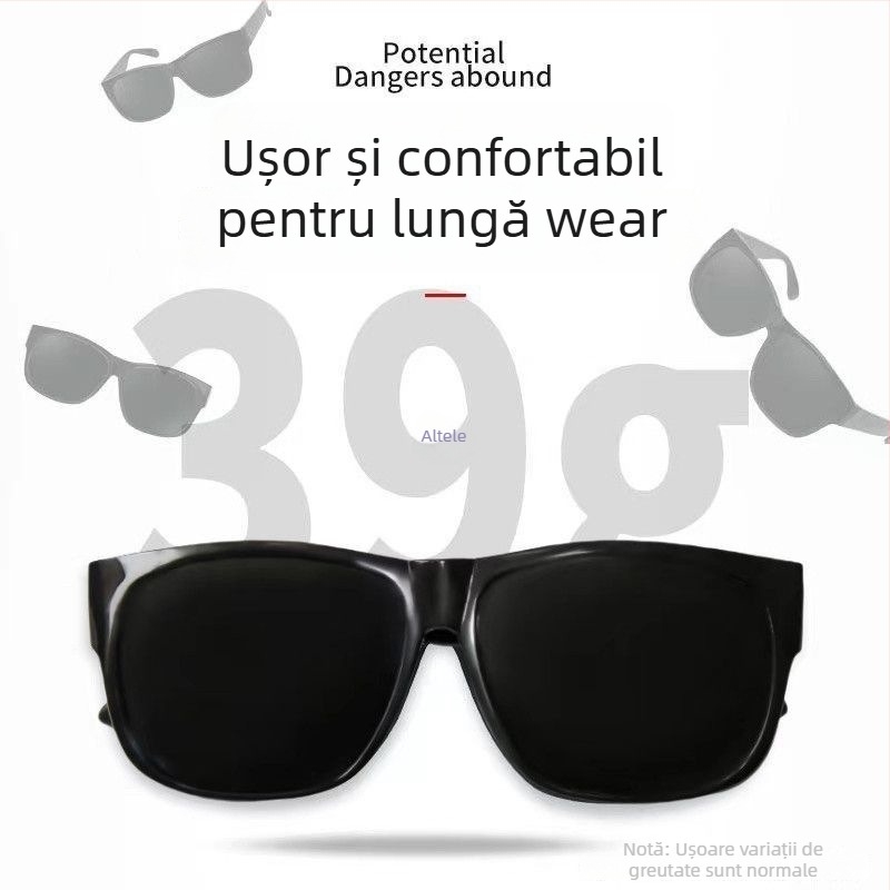 Ochelari de protecție pentru sudură cu lentile transparente – protecție împotriva prafului, zgârieturilor și stropilor