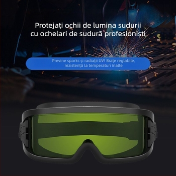 Ochelari de protecție pentru sudură, cu anti-reflexie, protecție împotriva radiațiilor și rezistență la impact
