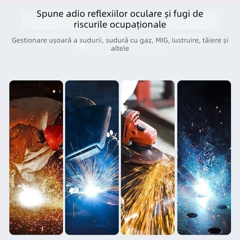 Ochelari de protecție pentru sudură, cu anti-reflexie, protecție împotriva radiațiilor și rezistență la impact