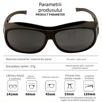 Ochelari de sudură cu ramă reglabilă, lentile PC, grosime 2 mm, transmisie luminoasă 10%, conform GB30863/EN207