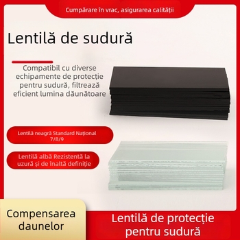 Orlis mască de sudură cu lentilă din sticlă, neagră, modelele 7, 8 și 9, protecție la sudură