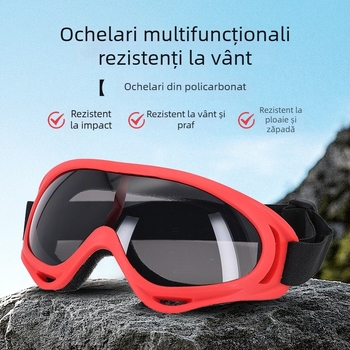 X400 Ochelari – Material PC, rezistenți la vânt, rame complete, unisex
