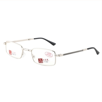 Ochelari de lectură, pliabili, anti-lumină albastră, lentile asferice, ramă din metal