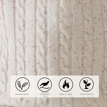 Pulover pentru copii din cașmir, gros, guler semiînalt, mâneci lungi, 8+ ani