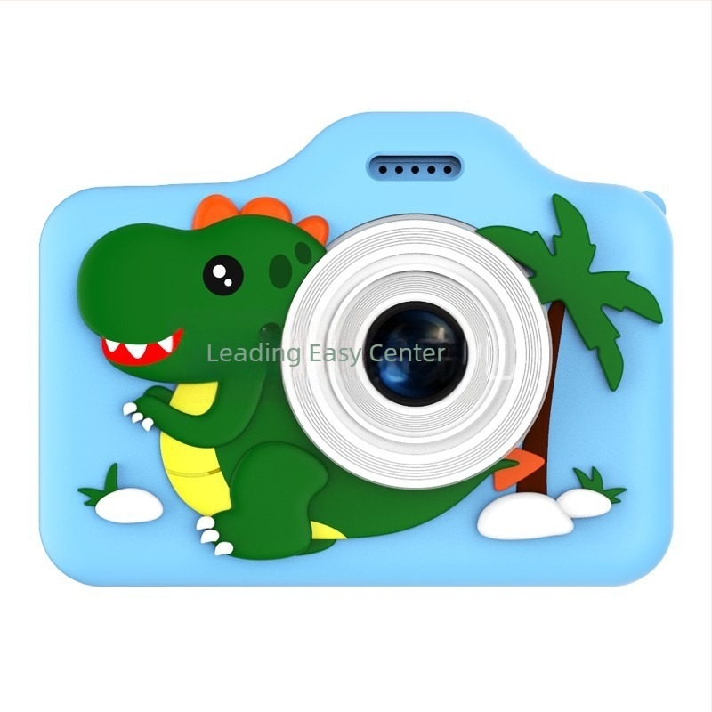 Ac02 Cameră digitală mică pentru copii cu cameră duală, ecran LCD 2.0 inch, TF card, 4800–9600 pixeli, corp ABS+TPU, autonomie baterie 1–3 zile