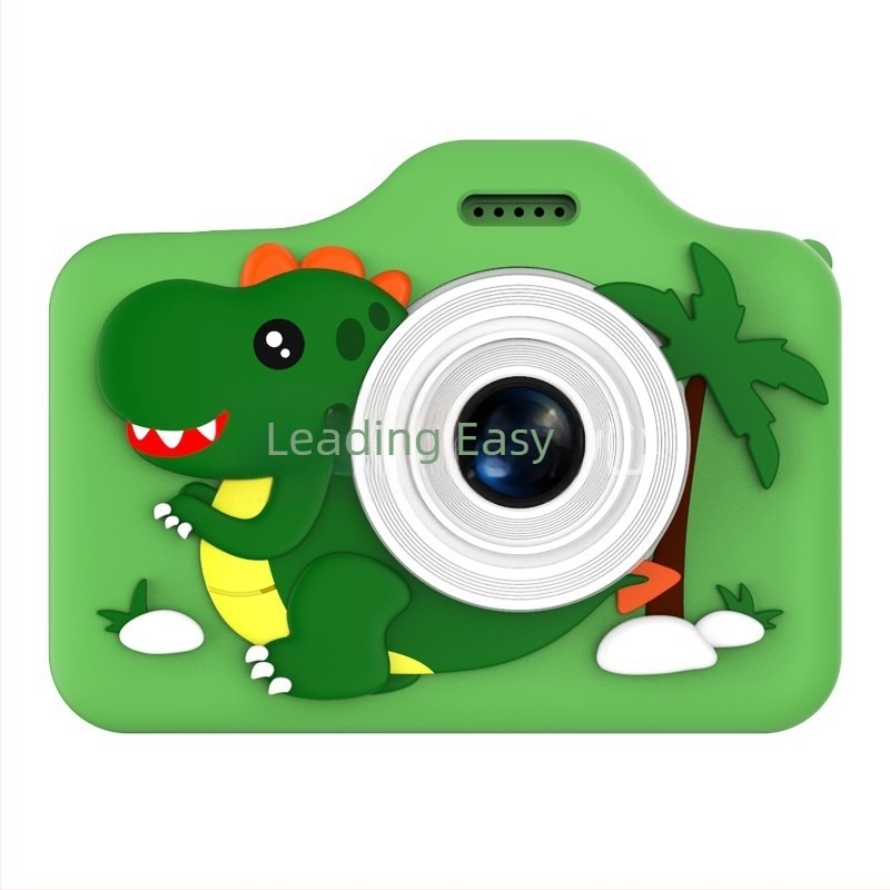 Ac02 Cameră digitală mică pentru copii cu cameră duală, ecran LCD 2.0 inch, TF card, 4800–9600 pixeli, corp ABS+TPU, autonomie baterie 1–3 zile