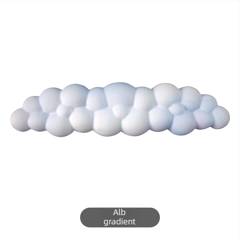 Sprijin pentru încheietura mâinii pentru birou, silicon impermeabil, model inspirat din nori, 330 g