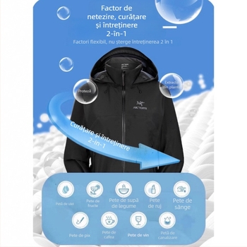 Detergent pentru jachete, reparație a vopselei impermeabile, sigur pentru materiale, 330 ml, marcă autohtonă