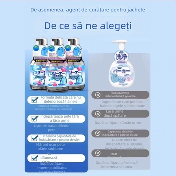 Detergent pentru jachete, reparație a vopselei impermeabile, sigur pentru materiale, 330 ml, marcă autohtonă
