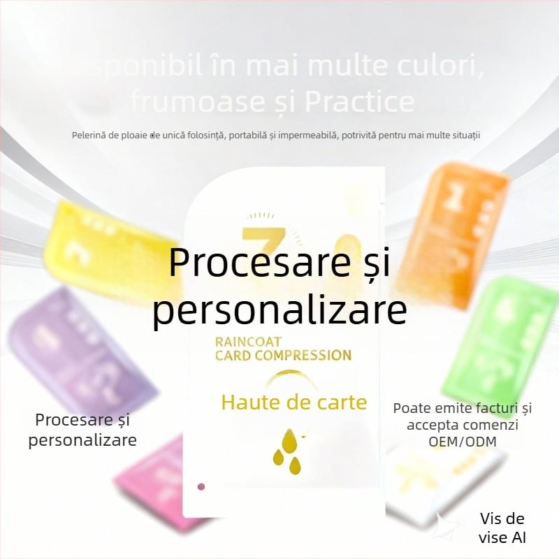 Pelerină de ploaie pentru întregul corp, de unică folosință, PE țesătură, pentru adulți, 001