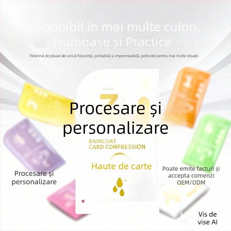 Pelerină de ploaie pentru întregul corp, de unică folosință, PE țesătură, pentru adulți, 001