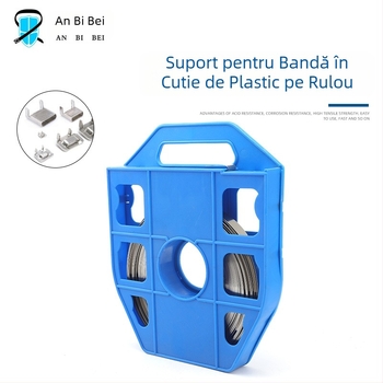 Benzi de legare din oțel inoxidabil pentru cabluri și trasee de cabluri • opțiuni 304/201/316 • interval de temperatură -60°C până la 550°C • forță de întindere 70–150 N • dimensiuni personalizabile și prelucrare