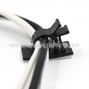 Suport reglabil pentru cabluri cu adeziv; clemă autoadezivă pentru cabluri în șasiu — Kang Biao LY-0810