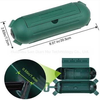 Cutie de joncțiune pentru cabluri cu capac protector în stil gheară, pentru cablare în exterior (Brand: Three Point Wood; Aplicație: cablare exterioară; Fără mărci private licențiate)