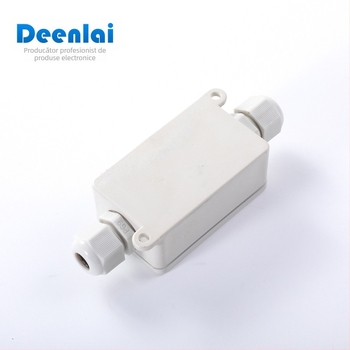 Cutie de legătură din PC, ignifugă, pentru echipamente electrice; diametrul exterior al cablului 4–8 mm; 24 A / 450 V AC