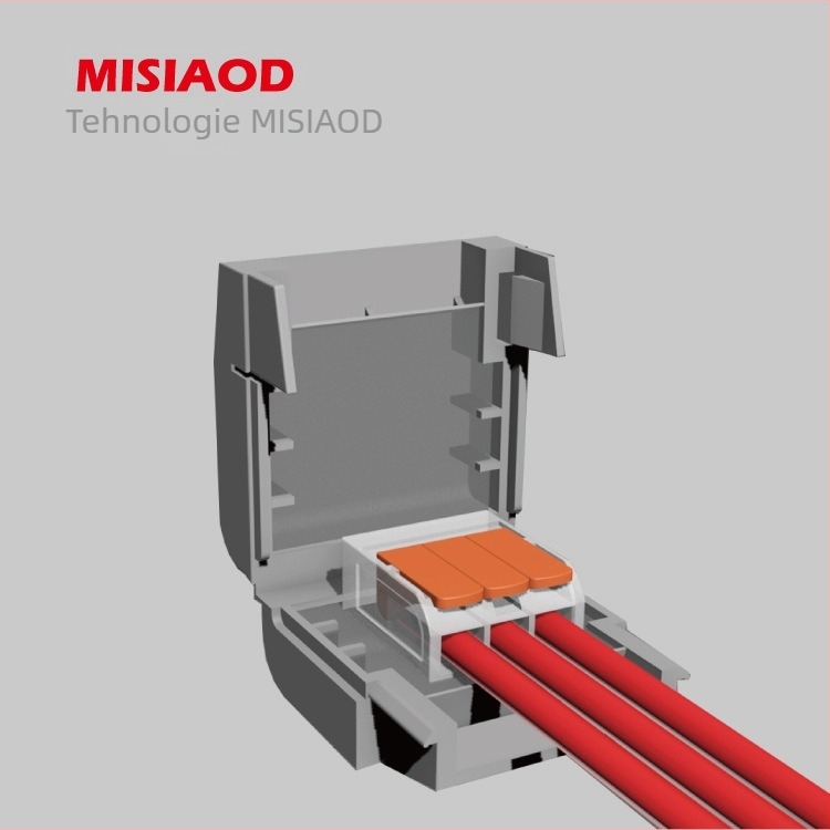 Mishaw MW4032 Cutie cu gel impermeabilă pentru bloc de terminale IPX8, pentru cabluri 0,25-4mm2