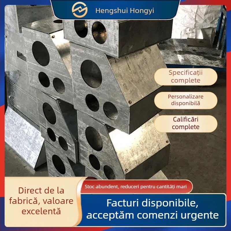 Cutie de conectare pentru iluminat stradal – oțel galvanizat / oțel inoxidabil, montaj anti-coliziune pe perete, cutie de cablu rutier preîngropată