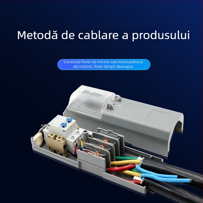 Cutie impermeabilă pentru protecția cablurilor de iluminat stradal, model EKM2035 întrerupător, EKM2070