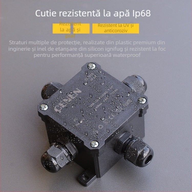 CN900 cutie de legături exterior impermeabilă, carcasă din plastic, montare subterană, anticoroziune