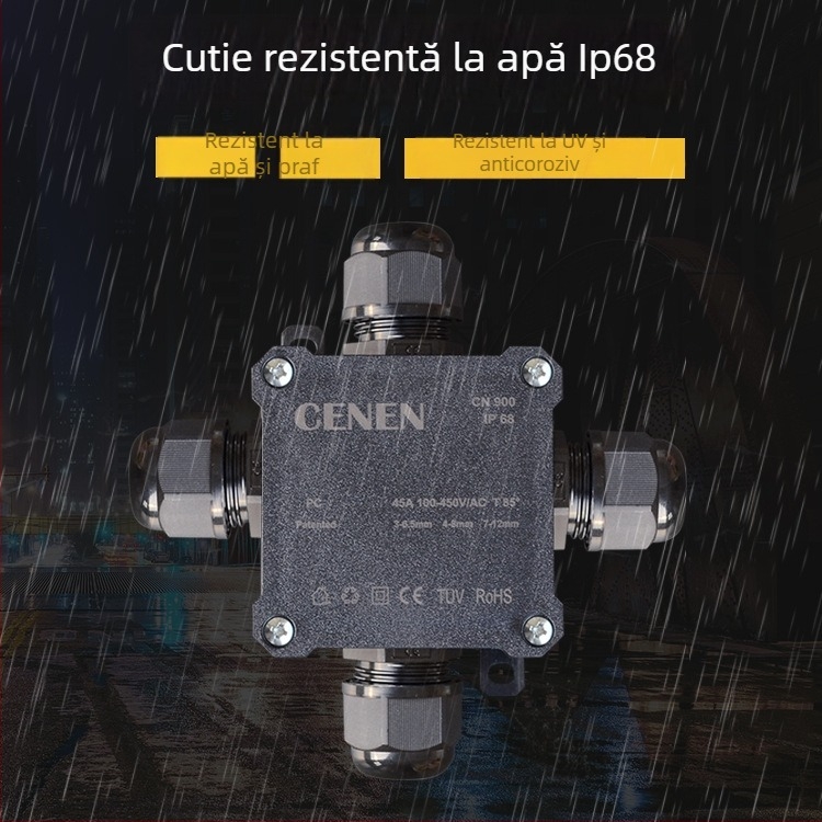 CN900 cutie de legături exterior impermeabilă, carcasă din plastic, montare subterană, anticoroziune