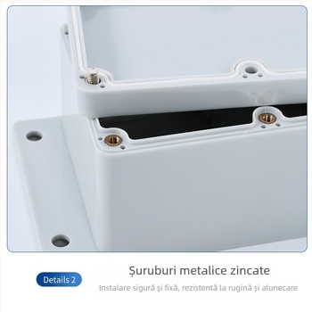 Long Song Cutie de conexiuni ABS impermeabilă, cu urechi, pentru control în exterior şi alimentare pentru vehicule electrice