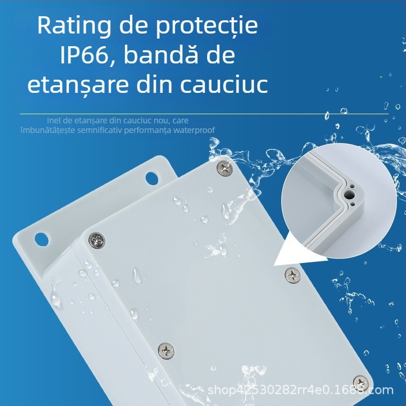 Long Song Cutie de conexiuni ABS impermeabilă, cu urechi, pentru control în exterior şi alimentare pentru vehicule electrice