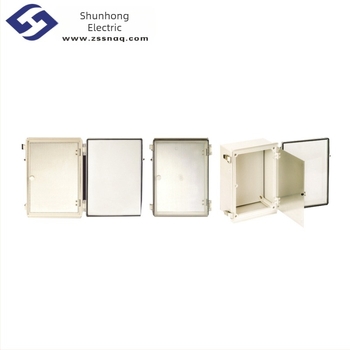 BOXCO Cutie impermeabilă ABS cu două uși – cutie de distribuție industrial perforabilă (material ABS/PC, impermeabil, uși duble, design perforabil)