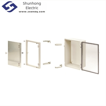 BOXCO Cutie impermeabilă ABS cu două uși – cutie de distribuție industrial perforabilă (material ABS/PC, impermeabil, uși duble, design perforabil)