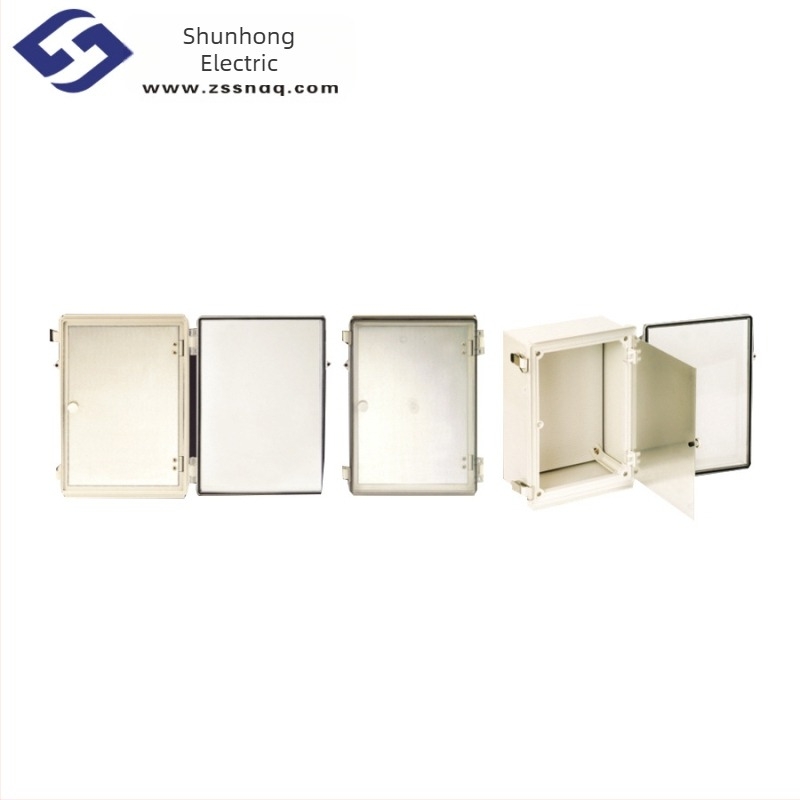 BOXCO Cutie impermeabilă ABS cu două uși – cutie de distribuție industrial perforabilă (material ABS/PC, impermeabil, uși duble, design perforabil)