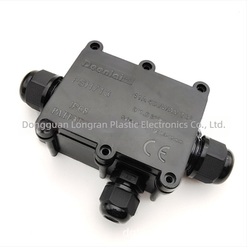 Longran cutie pentru cablu de alimentare IP68, etanșă, pentru iluminare subacvatică în exterior, potrivită pentru aparate electrocasnice mici