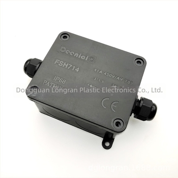 Longran cutie pentru cablu de alimentare IP68, etanșă, pentru iluminare subacvatică în exterior, potrivită pentru aparate electrocasnice mici