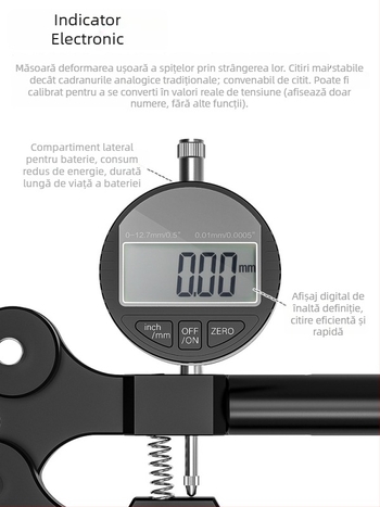 Lebycle/Lebaike Tensiometru electronic pentru spițe de bicicletă, instrument de aliniere a jantei