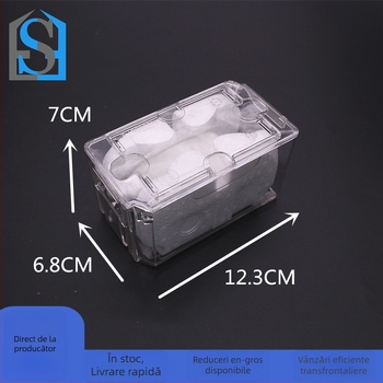 Cutie pentru ceas FSF-G165A – PET material, turnare prin injecție, ambalaj pentru cadouri și bijuterii, brand Fushifa