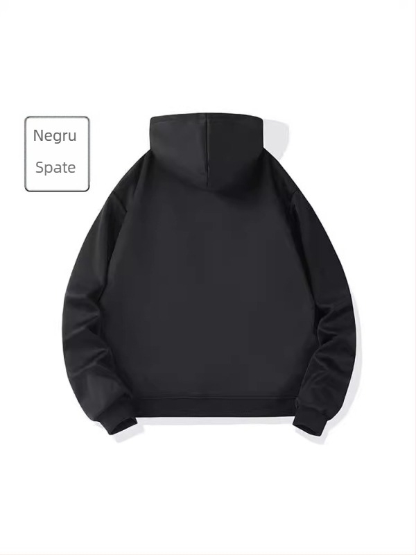 Hanorac cu glugă încălzit USB, poliester fleece 91–95%, guler în formă de U (Lansare de iarnă 2024; mâneci lungi)