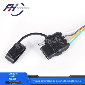 Sistem auto cu 4 conductori, linie 1-2 pentru alimentarea iluminării