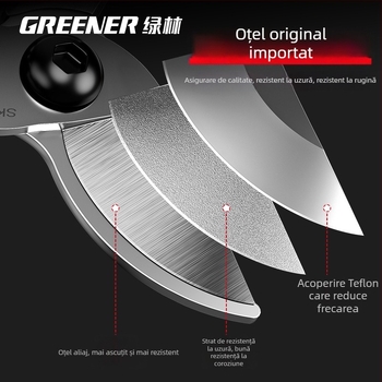 Foarfece de tăiat crengi SK5 – pentru pomi fructiferi, grădină