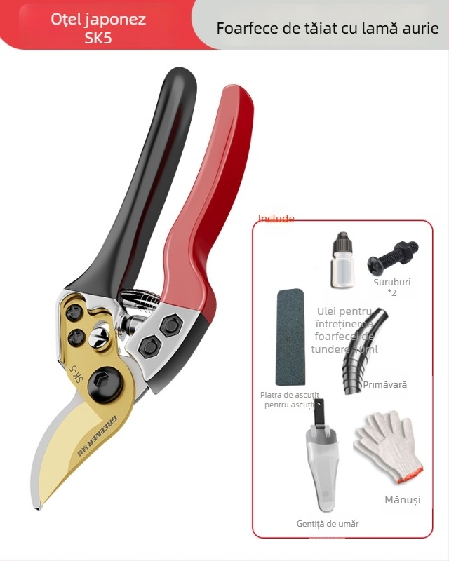 Foarfece de tăiat crengi SK5 – pentru pomi fructiferi, grădină