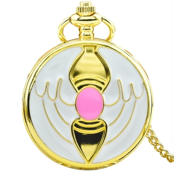 Ceas de buzunar antic cu cuarț, mișcare SL68, carcasă din aliaj și curea din aliaj, cristal plexiglas