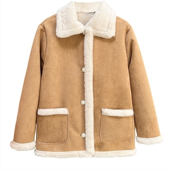 Palton damă din poliester, 90–95% conținut poliester, stil urban elegant, mâneci lungi, Iarnă 2024