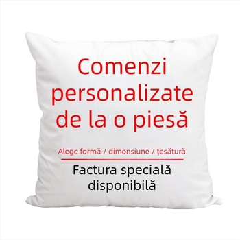 Perne cu logo-ul companiei, la comandă, cu opțiuni de fotografii, husă poliester, umplere PP bumbac, opțiuni de modele: dungi, inimă, litere, curcubeu, desene animate