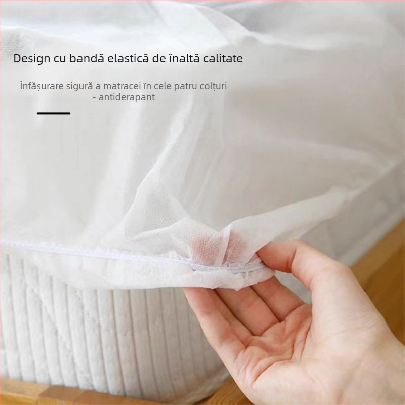 Cearșaf Handsin, fibră nețesută, model uniform, stil modern minimalist