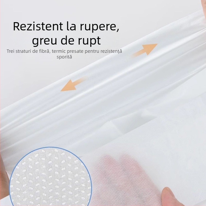 Cearșaf Handsin, fibră nețesută, model uniform, stil modern minimalist