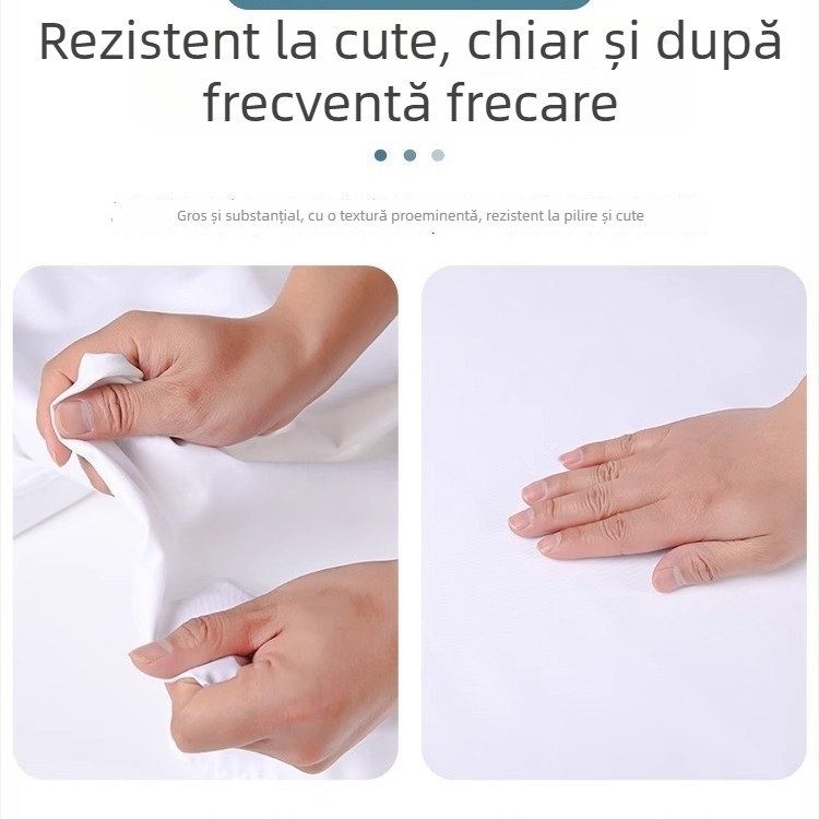 Cearșafuri de pat Taiyue, din bumbac 100%, Twill, densitatea țesăturii 133x72, 30 fire