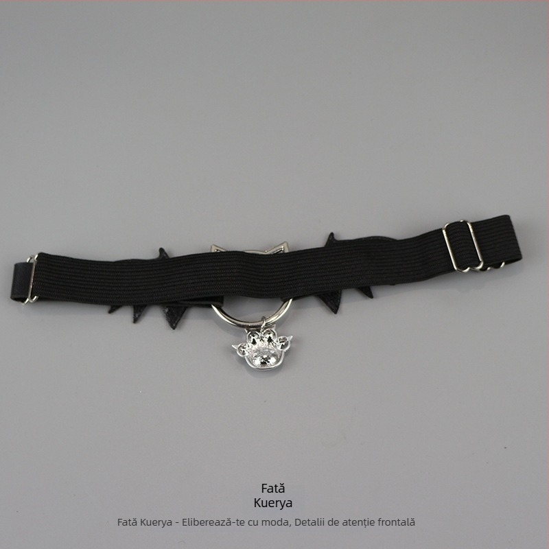 Brățară de gleznă, stil punk, accesoriu metalic pentru picior